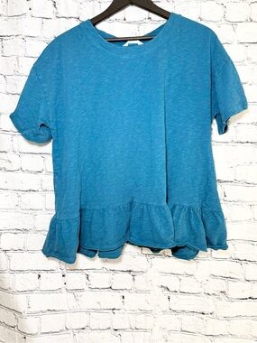 Time & Tru teal top. Size XL